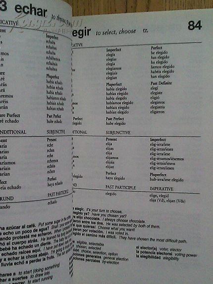 Teach Yourself Spanish Verbs 【自学西班牙语动词】