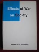 Effects of War on Society （Second Edition） （Studies on the Nature of War）