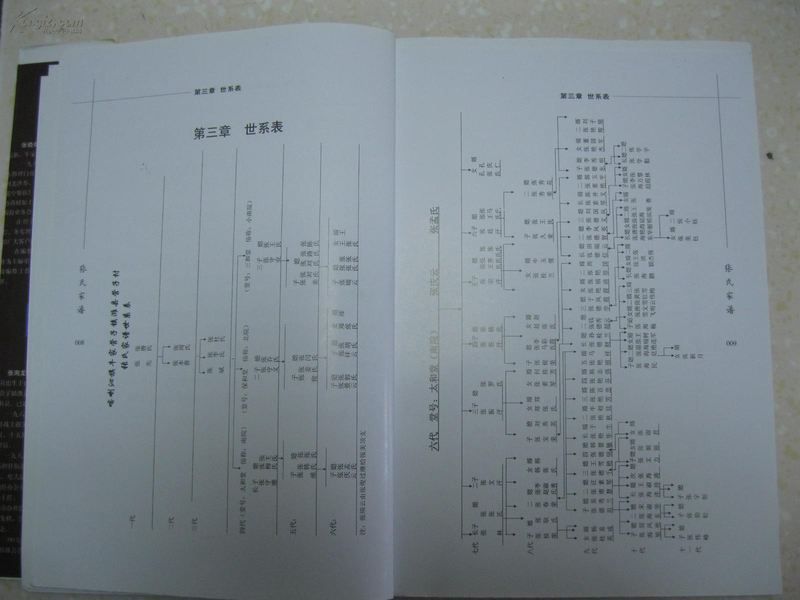 张氏家谱喀喇沁旗牛家营子镇潍县营子村一带字辈荣德海辉耀振家升民富