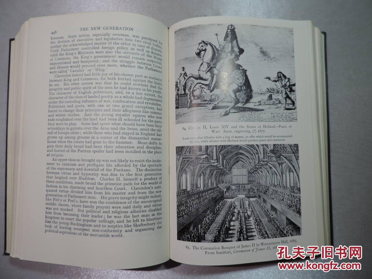 illustrated history of england 屈勒味林的英国史 插图本 精装