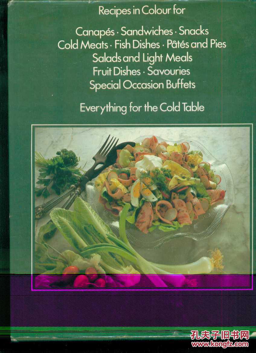 英文原版《最好的沙拉自助烹饪》