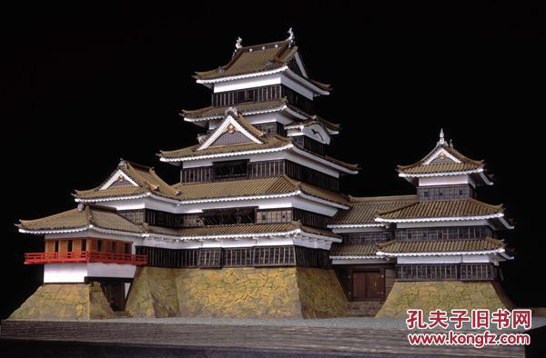 小林工艺极品古建筑模型 黑の城堡 1:80松本城 神代木使用！
