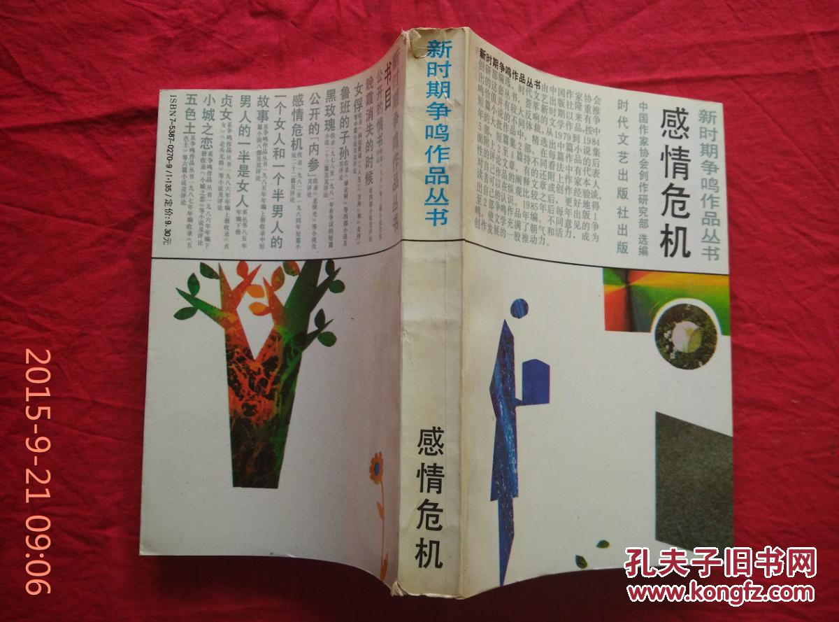 感情危机(新时期争鸣小说丛书)