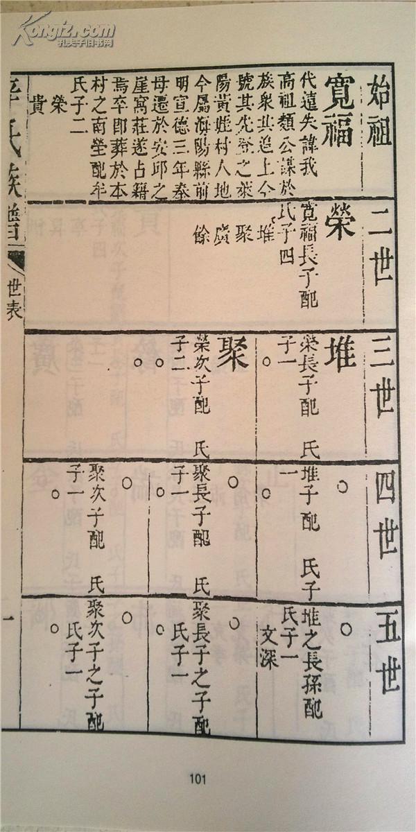 家谱----辛氏族谱 宽福公支 16开 758页 天启二年(1606年) 复印本