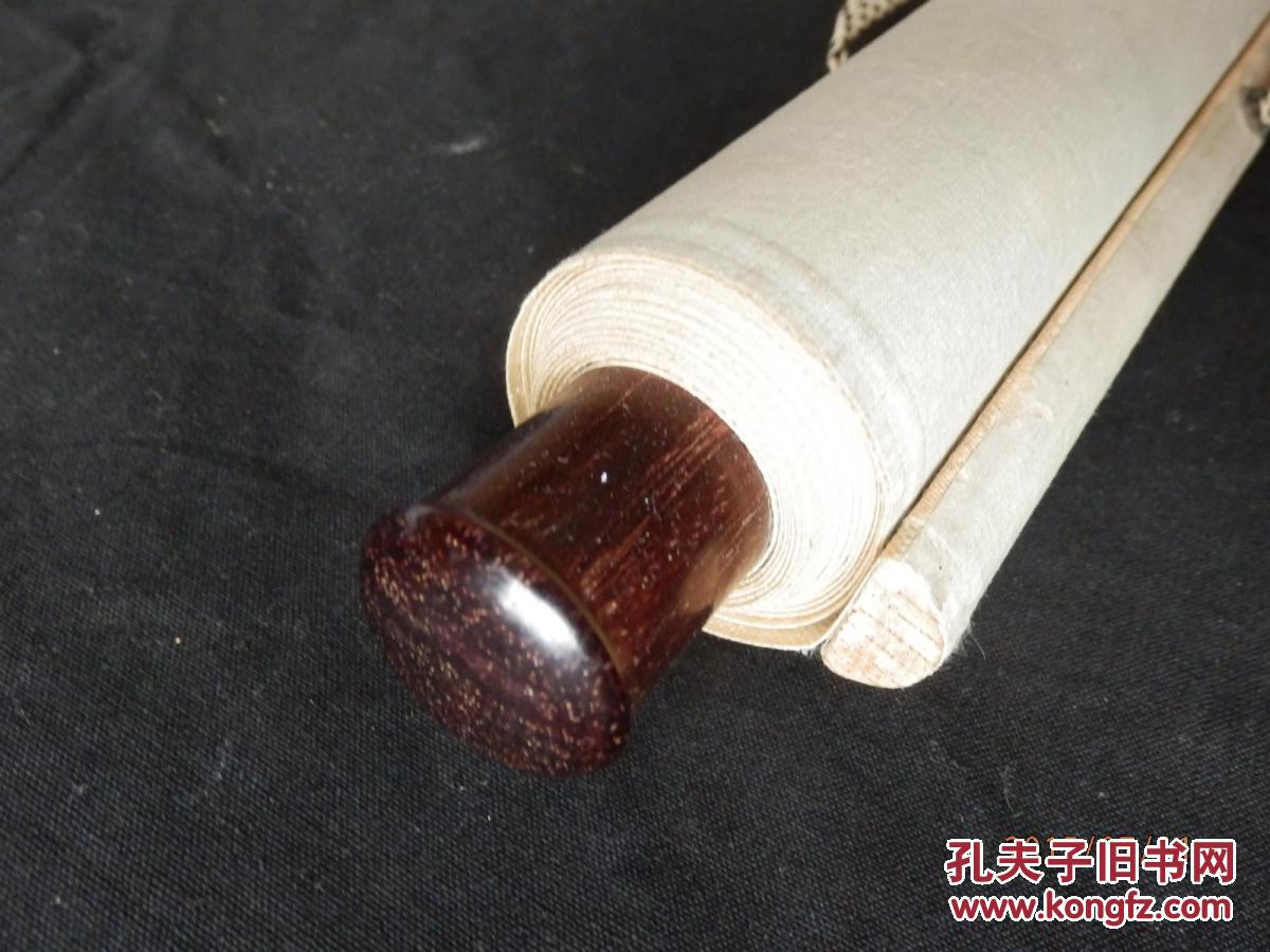 民国竹云山人绢本精工《江山清趣》青绿山水立轴一幅!