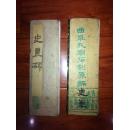 旧拓碑帖：东汉史晨碑（前后拓、折页装）。前拓展开3.3米，后拓展开3米