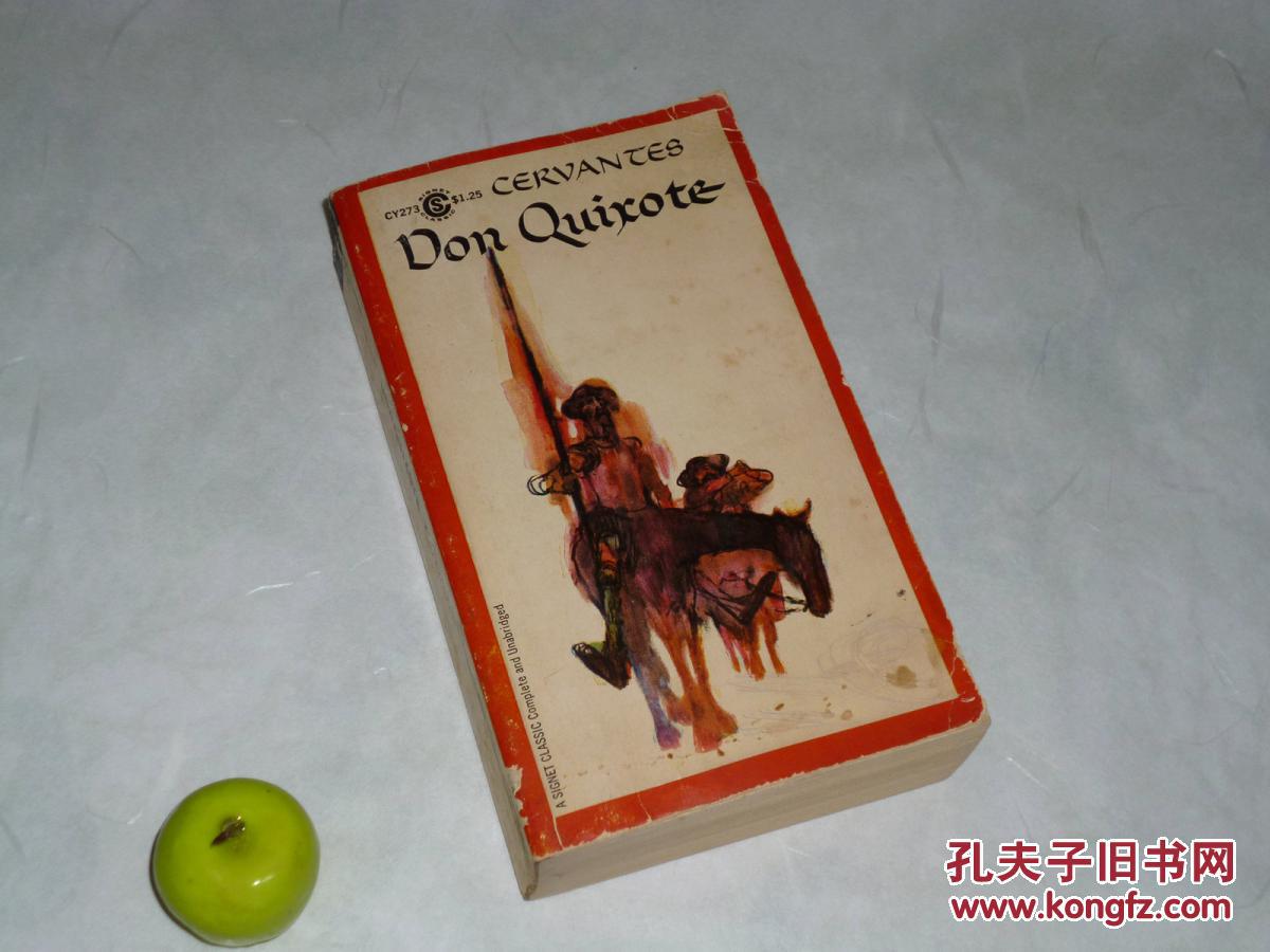 堂吉诃德英文原版donquixoteoflamancha1964年版