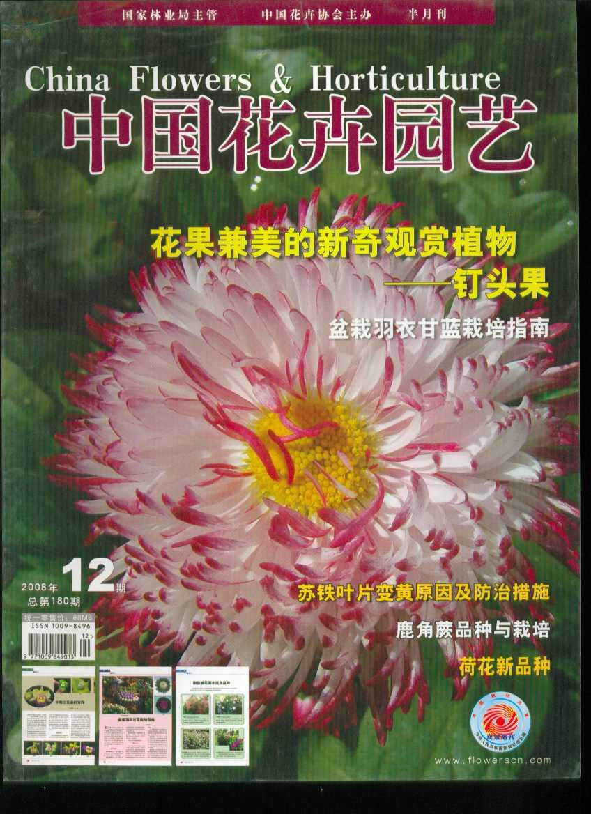 【图】中国花卉园艺 2008年第12期(总第180期)_中国花卉园艺杂志社_孔