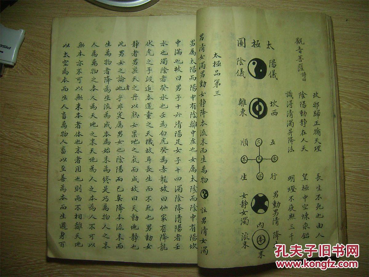 手写道家书籍一册 拍品编号:17465812