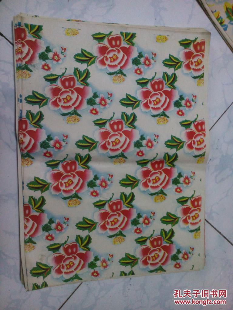 大小共计180多张,十分难得,一看见它,就想起小时候农村过年找人糊棚纸