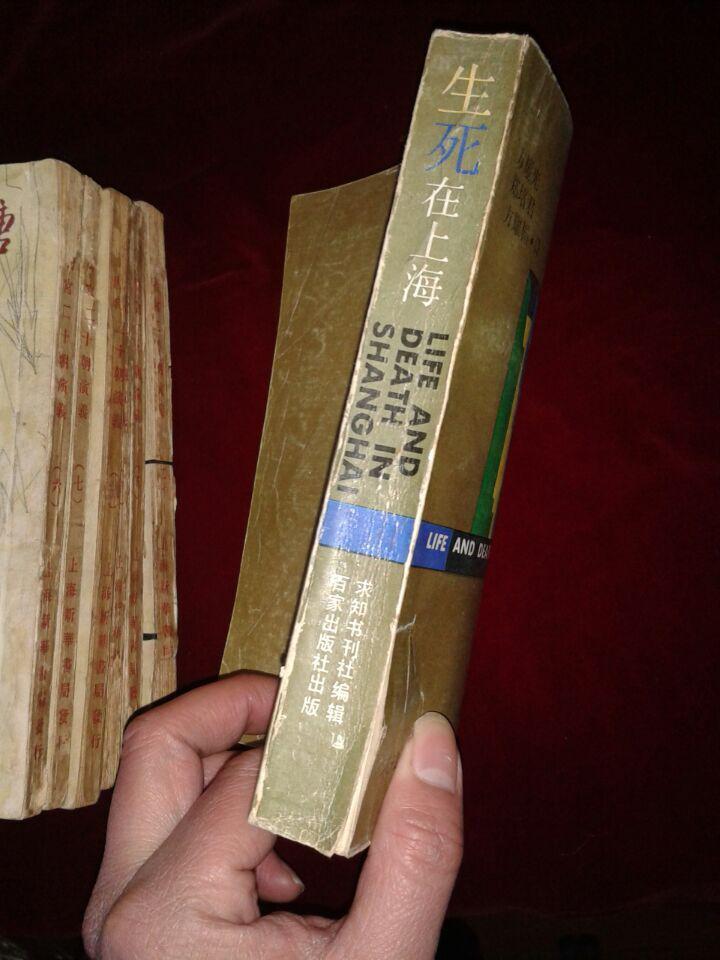 生死在上海(旅美华裔作家郑念自传体小说)『1988-08一版一印