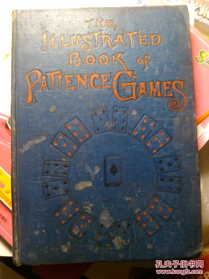 1914年关于打扑克的书patience games