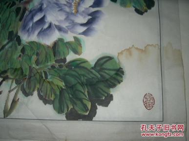 画家张玉亭作品 牡丹