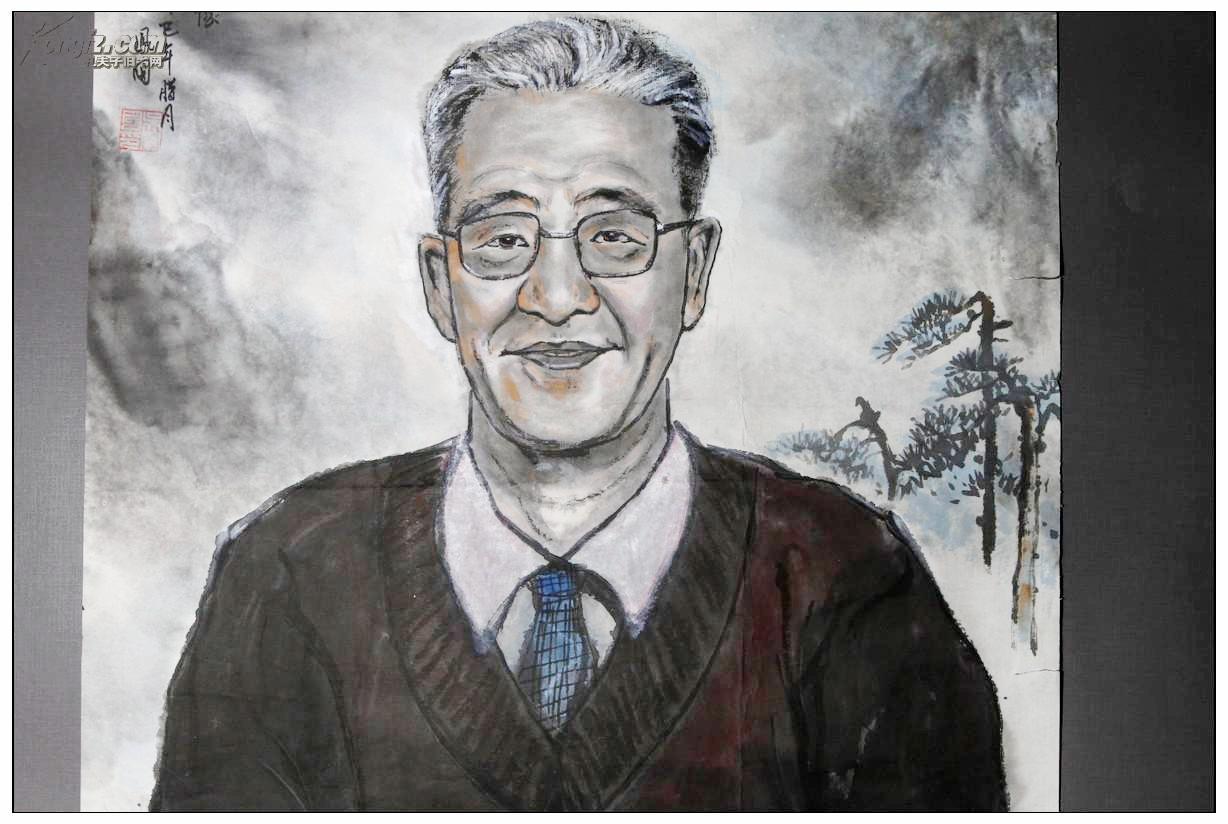 吴凤国画家水墨人像 拍品编号:17417743