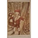 1910年James Matthew Barrie- Peter Pan in Kensington Gardens《小飞侠彼得•潘在肯辛顿花园》儿童版 插画之王Arthur Rackham绝美彩图
