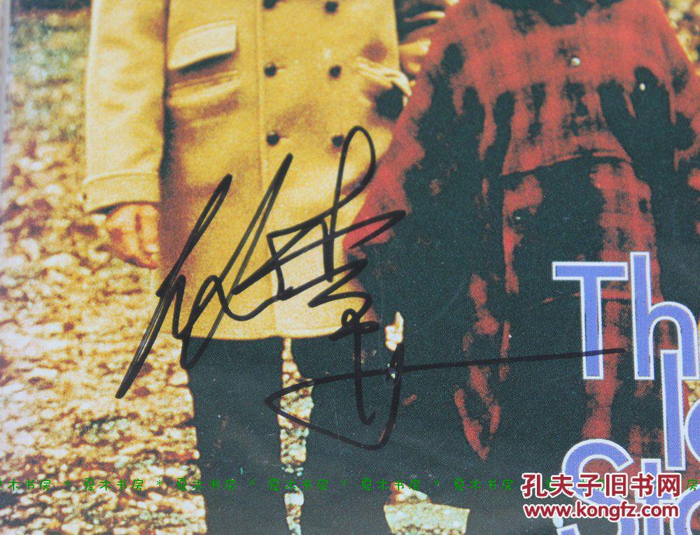 著名导演 李安签名dvd《冰风暴》台湾版