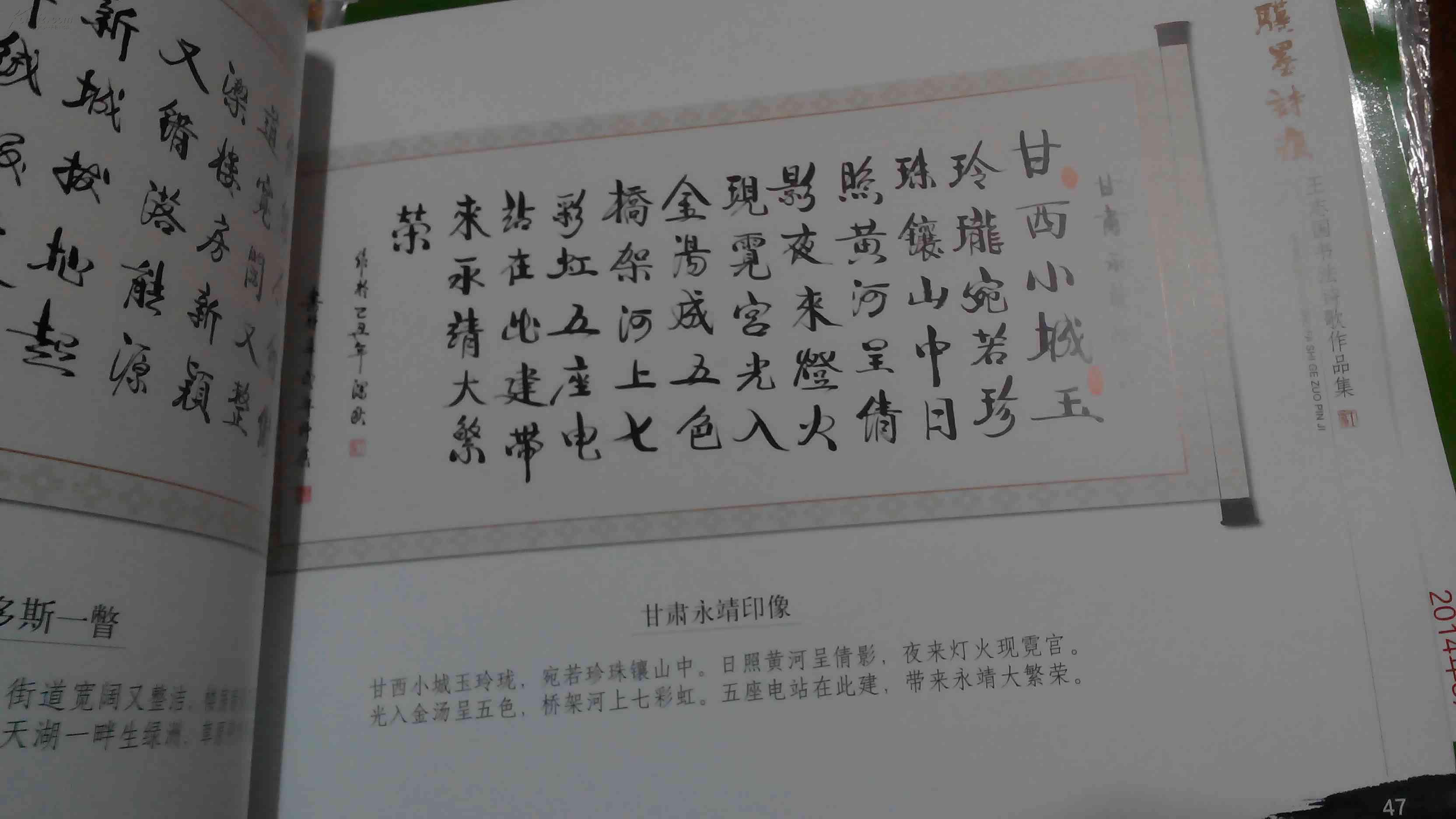 王志国书法诗歌作品集---骥墨诗痕