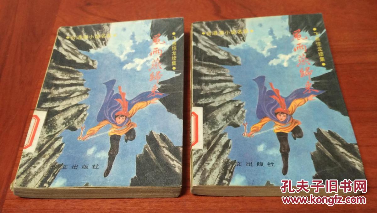 风雨燕归来2飞燕惊龙续集台港澳小说名家