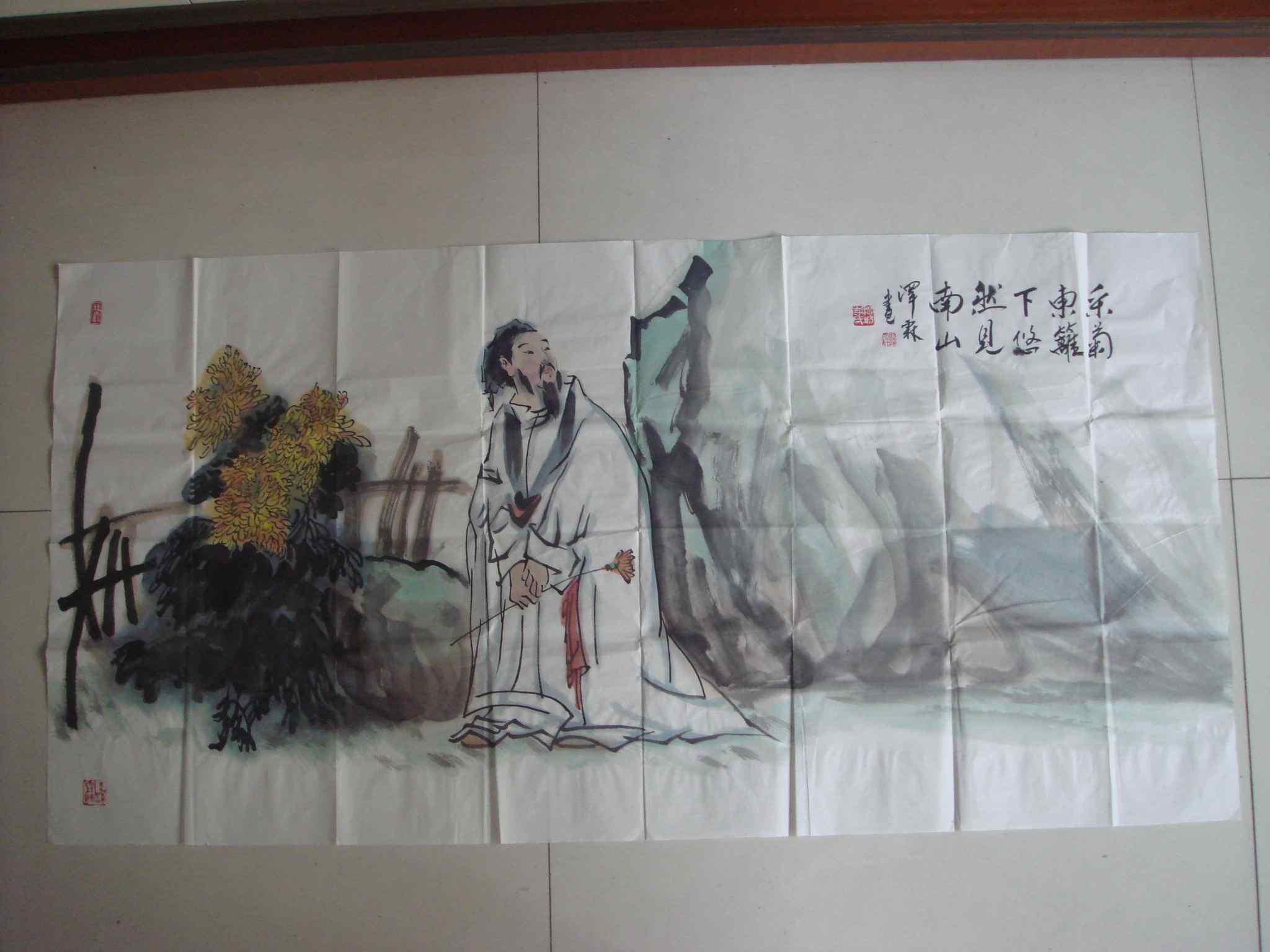 李泽霖人物画