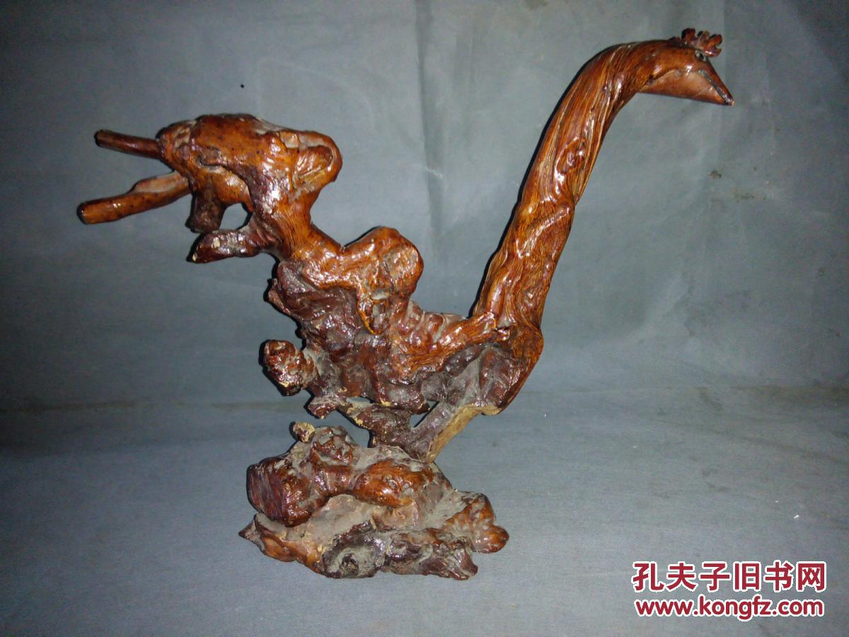 畸形老根雕 雕刻公鸡 拍品编号:20573129