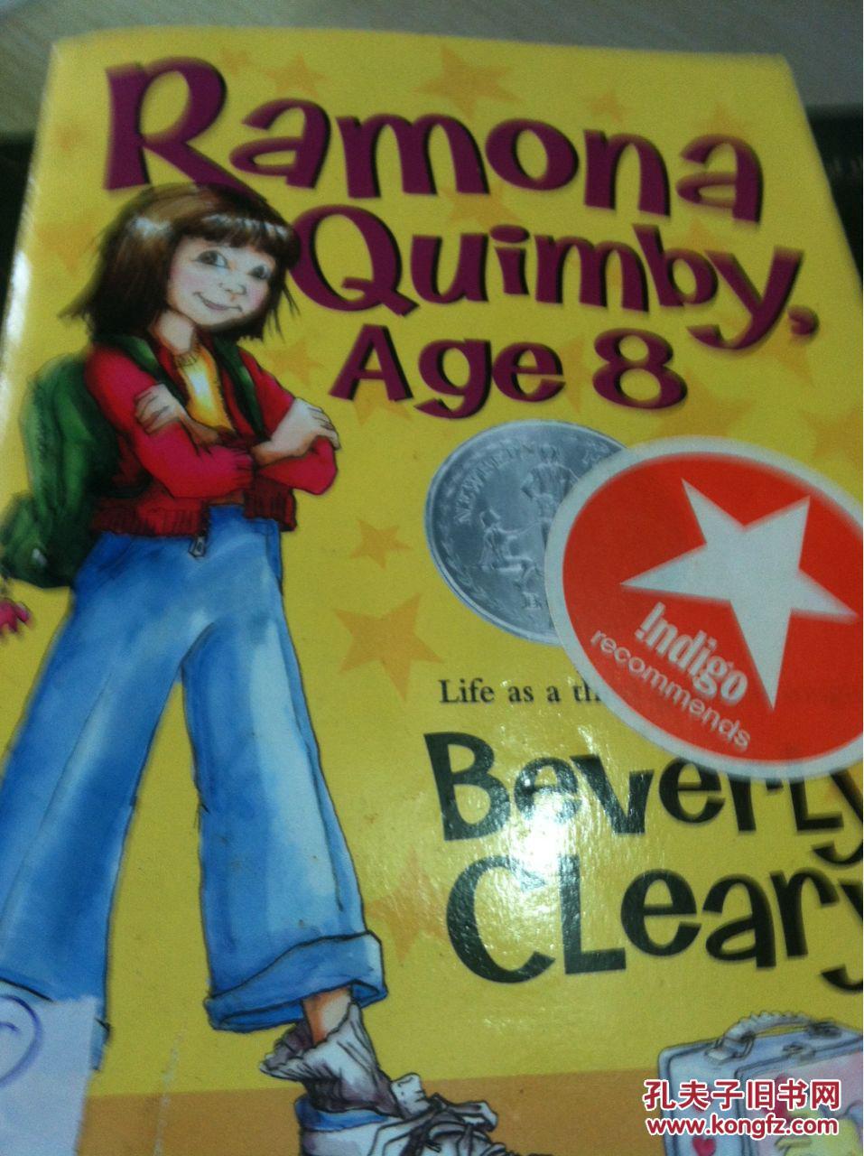 外文书一本编号5 ramona quimby
