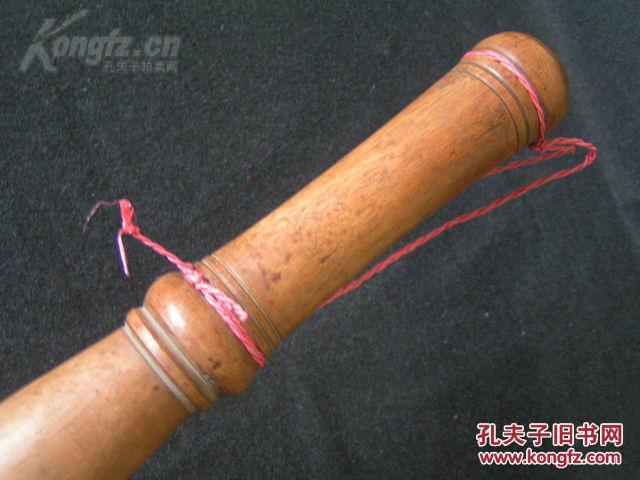 民国警察使用的木质警棍长41厘米