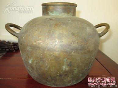 民国老铜壶铜罐
