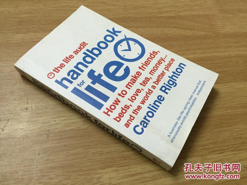The Life Audit Handbook for Life【人生手册，英文，国内印刷】