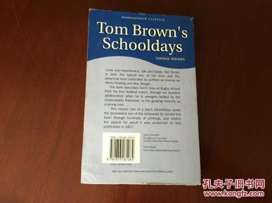 tom browns schooldays【英文原版】_thomas hughes_孔夫子旧书网