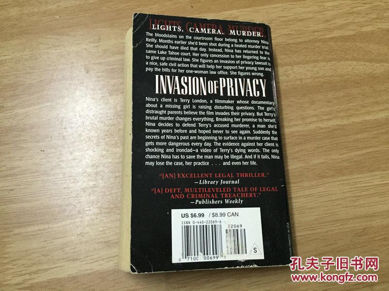 invasion of privacy【英文原版】