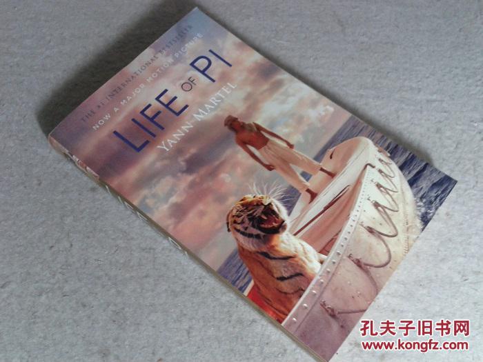 Life of Pi   少年派奇幻漂流    （电影封面版）英文原版正版