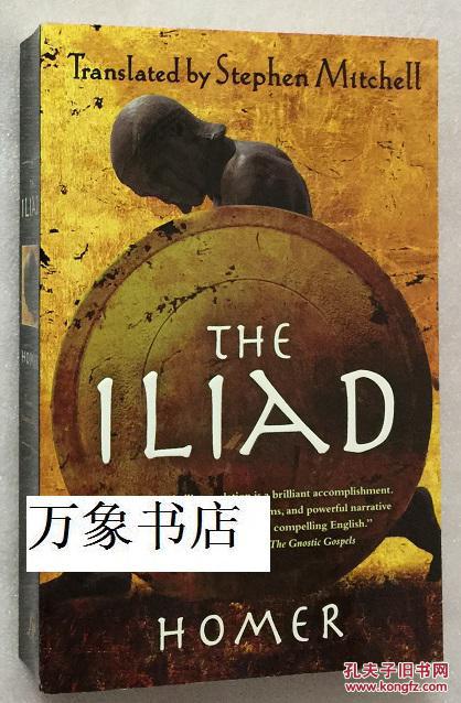 homer 荷马 : the iliad 伊里亚特 mitchell 诗歌体 英译本 私藏品上
