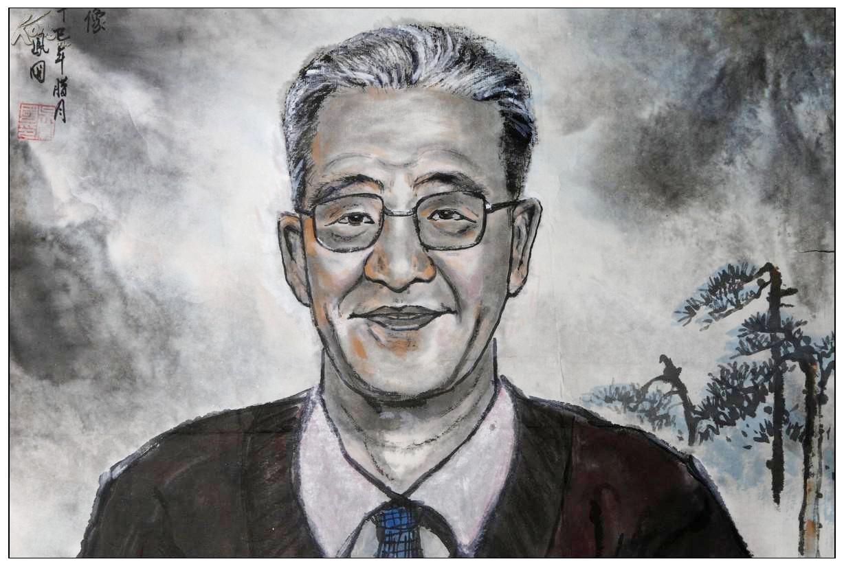 吴凤国画家水墨人像 拍品编号:17417743