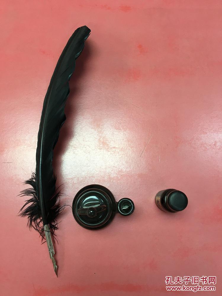 鸡毛笔套装