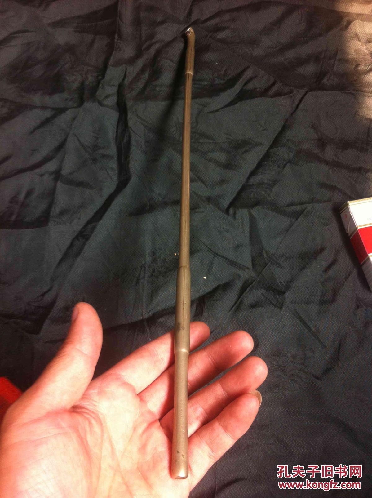 清末民国一口香老铜烟袋锅一个