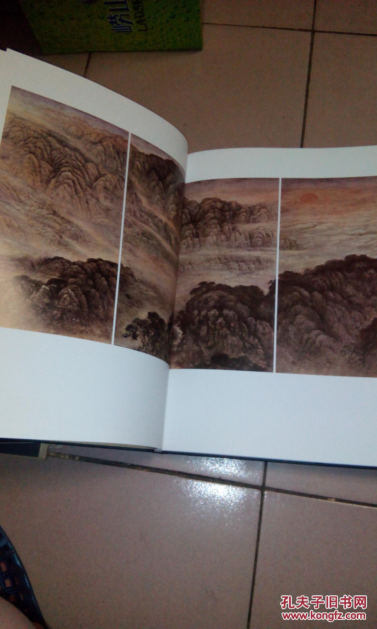 中国当代名家画集亓秉轩硬精装8开本2011年一版一印仅印2100册b0103