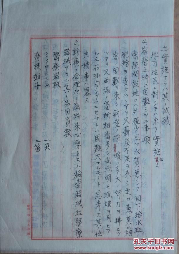 民国,抗日战争,日本侵华南京战地医院秘密档案之57:军医部长会议报告