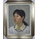 【近现代】朱乃正--人物肖像（1987年）--保真
