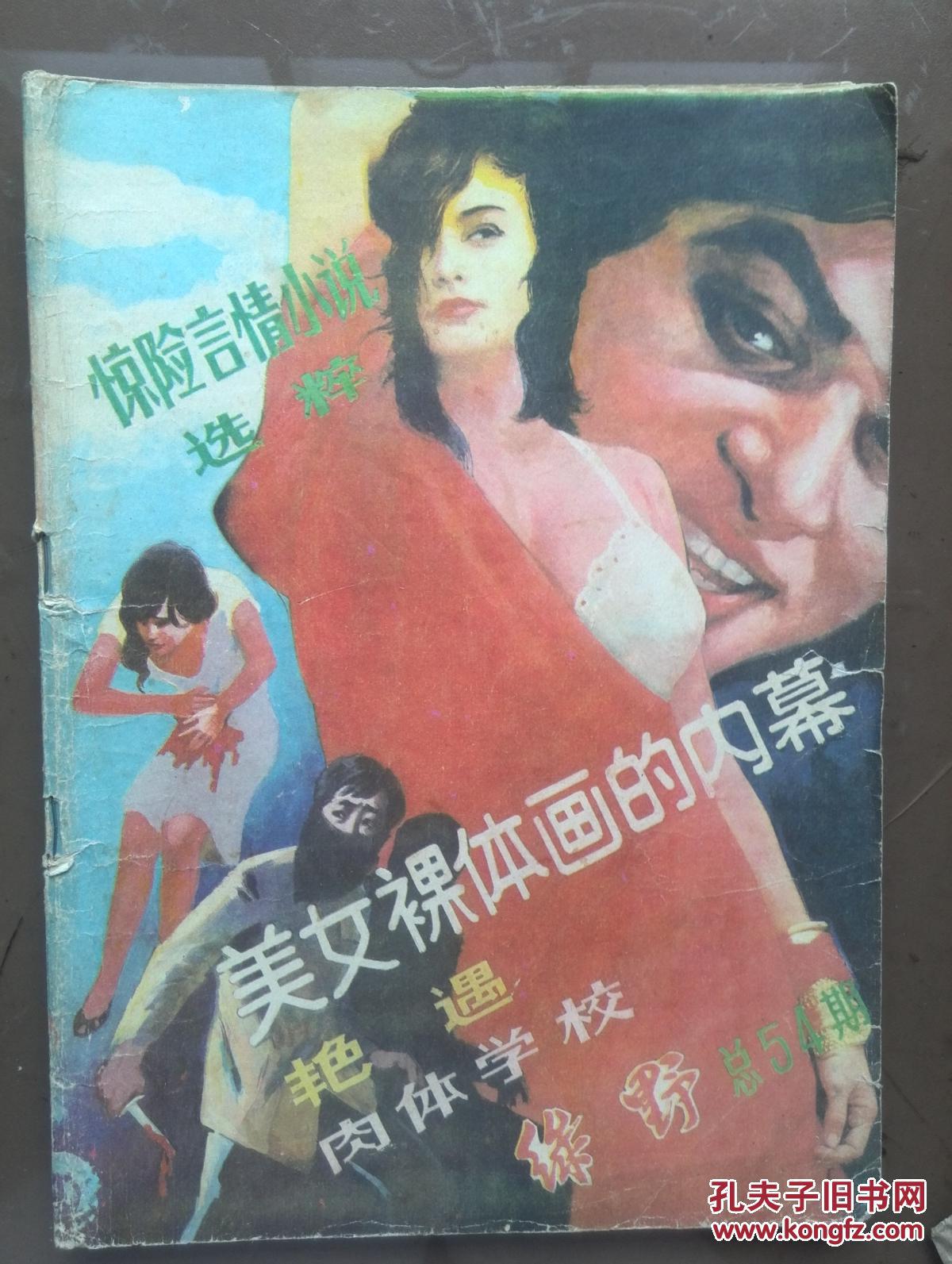 绿野1989年6月总第54期(80年代通俗文学)惊险言情小
