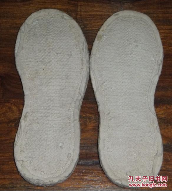 手工纳的千层底布鞋鞋底怀旧民俗老物件42码