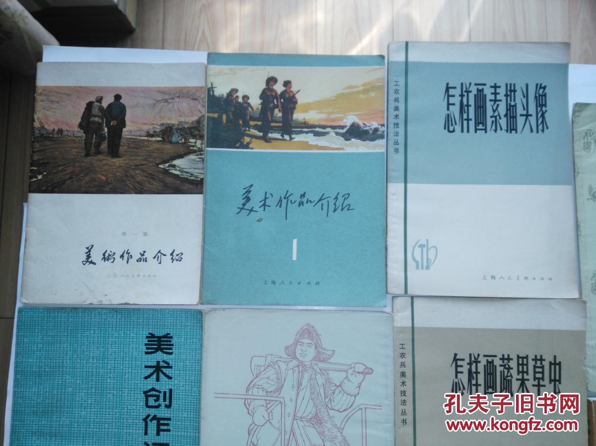 美术作品介绍(1)1973年1版1印