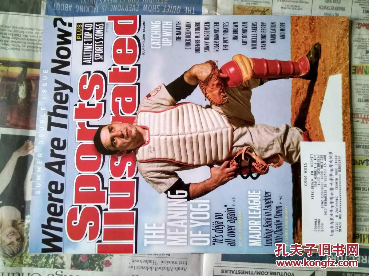 sports illustrated 英文体育画报杂志 2011/07/4-11 外文学习资料
