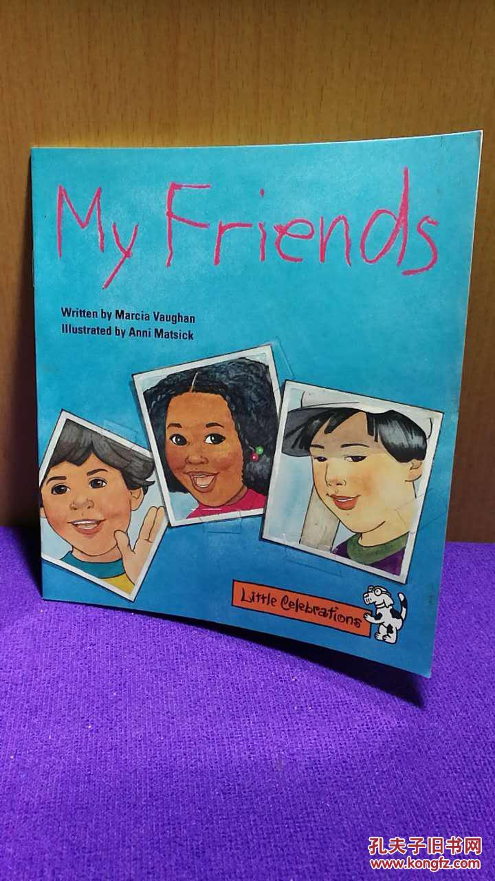 雅思外文英文原版littlecelebrations系列少儿绘本myfriends