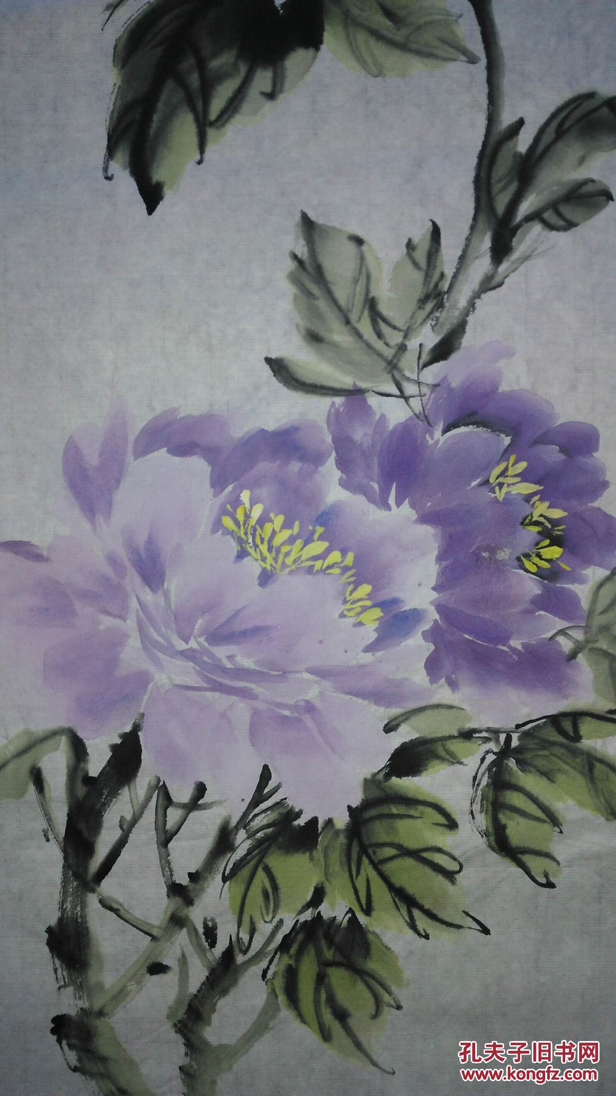 手绘真迹国画:20170312-25(2尺x1尺)