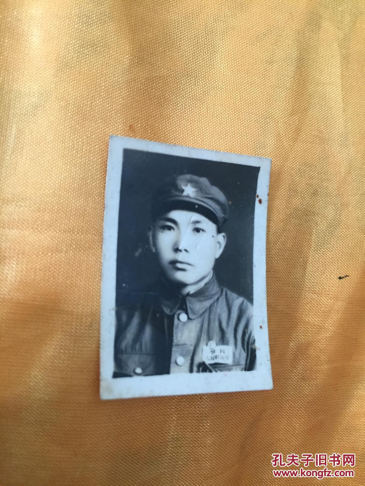 【图】老照片:军人 夏帽 带勋章(11) 背后有赠言 中国人民解放军 吴桂