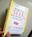 How to Sell Anything to Anybody（行销术，如何把东西卖给任何人）英文原版，乔吉拉德，签名书