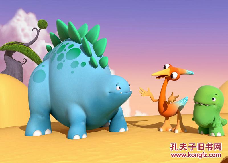 bbc英语原声动画 dinopaws 可爱的小恐龙 1 2季 10张看的 满300包邮