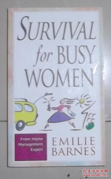 英文原版 Survival for Busy Women by Emilie Barnes 著