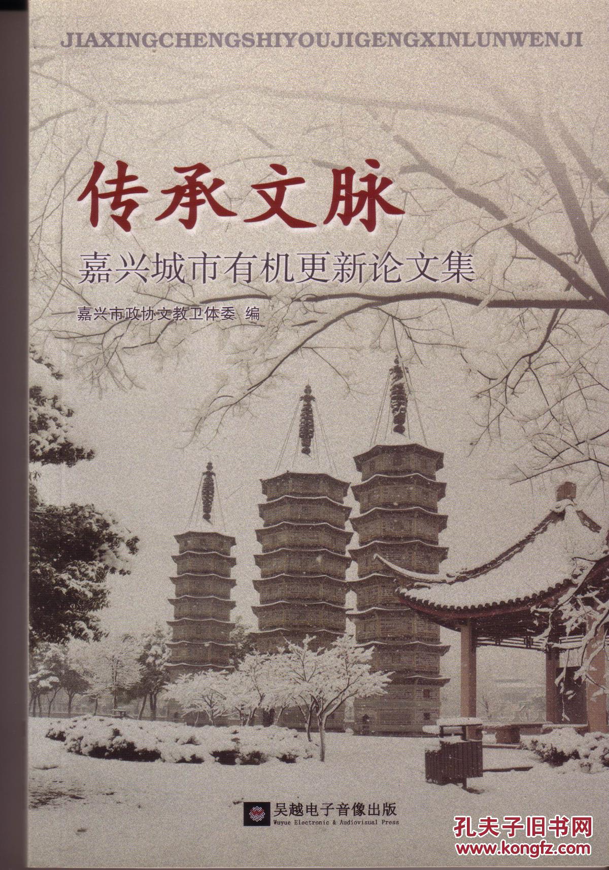 《传承文脉—嘉兴城市有机更新论文集》