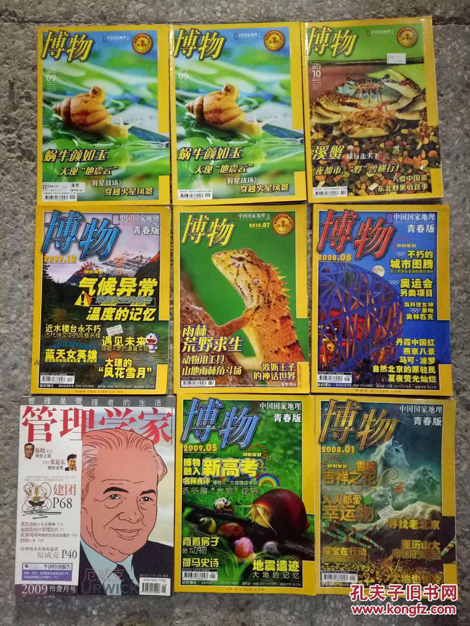 【图】博物 中国国家地理 青春版2008年第1期_中国国家地理杂志社_孔